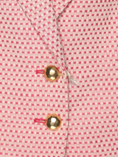 Marynarka Marina Rinaldi żakardowa różowa