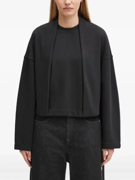 Hanorac crewneck Sportmax negru