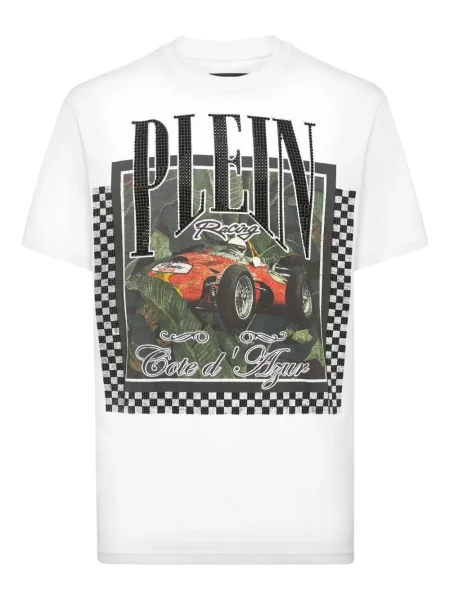 Tricou Philipp Plein alb