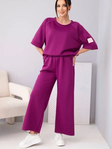 Pantaloni Kesi Włoski alb