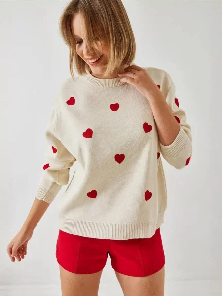 Bianco Lucci Pulover Pullover' bež