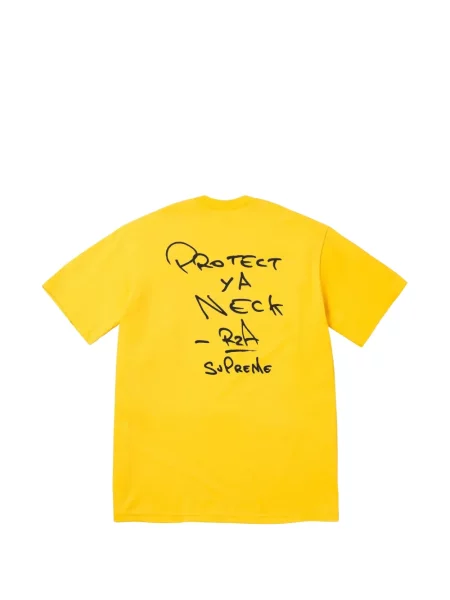 Тениска Supreme жълто