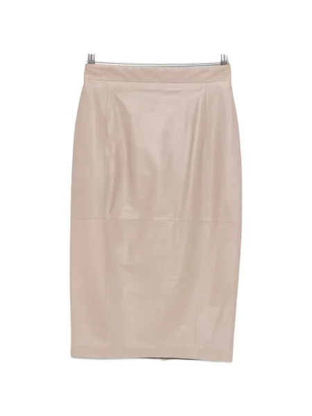 Fustă din piele Max Mara