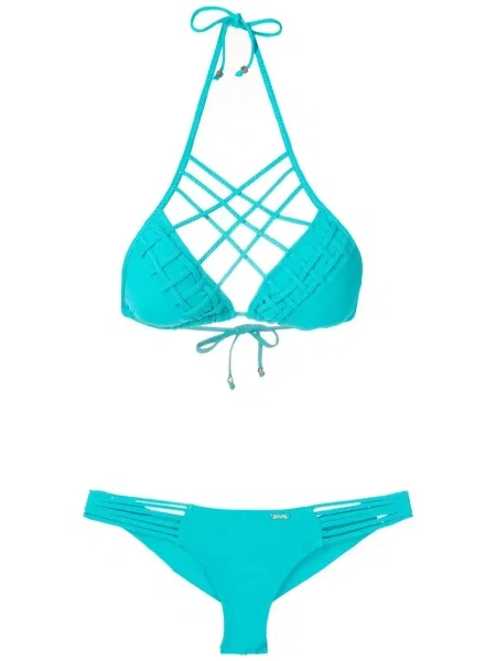 Bikini Amir Slama na ramiączkach niebieski