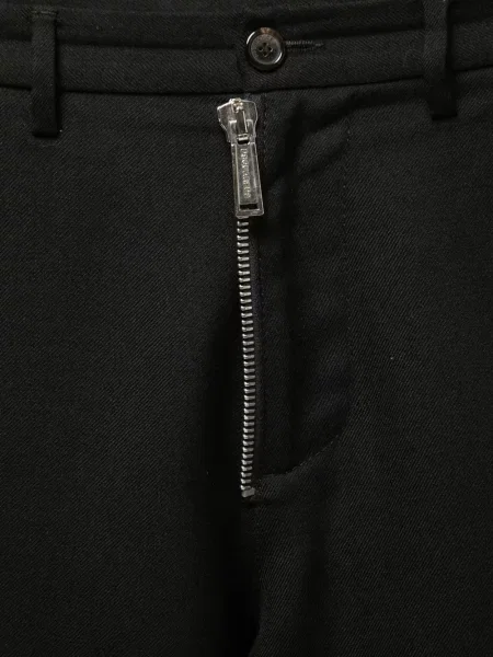 Pantaloni Dsquared2 de lână negru