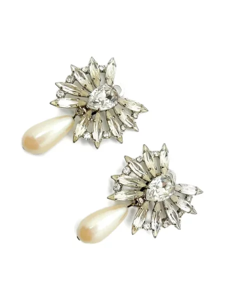 Σκουλαρίκια Jennifer Gibson Jewellery με μαργαριτάρια ασημί