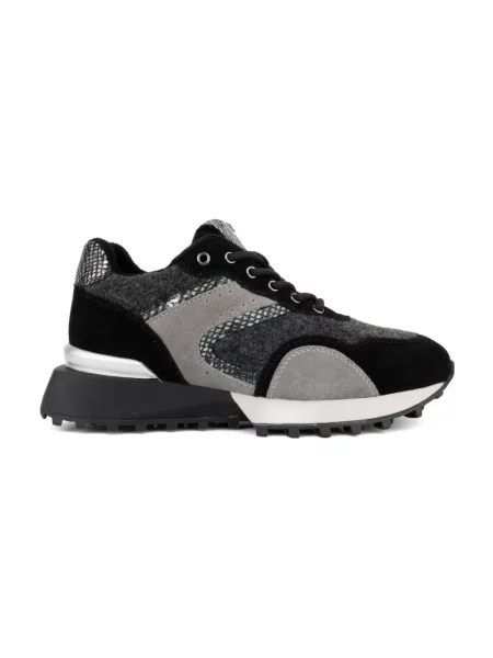 Sneakersy Linda Baumann czarne
