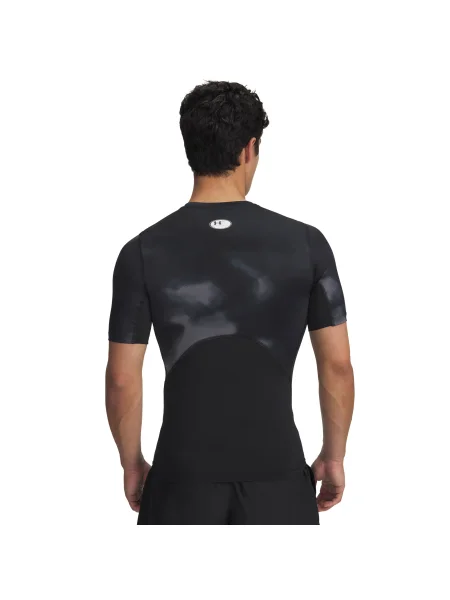 Tricou sport Under Armour cu imagine negru