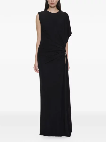 Rochie maxi Christopher Esber drapată negru