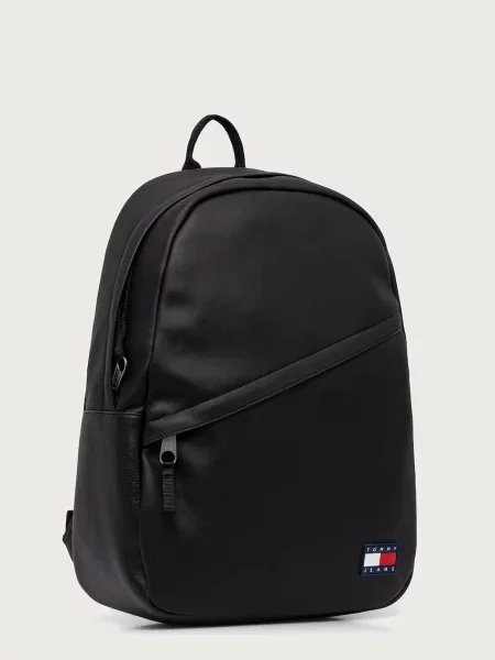 Tommy Jeans ruksak pánsky z imitácie kože čierna