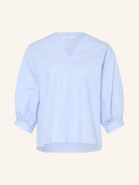 Soluzione Bluzka Z Rękawem blau biała