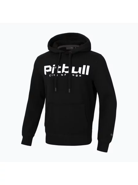 Bluza Pitbull Hooded City Of Dogs black czarna