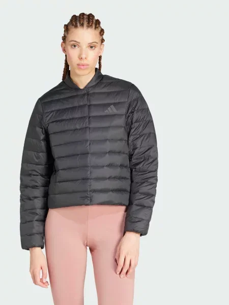 Пуховик adidas комбінований верх чорний