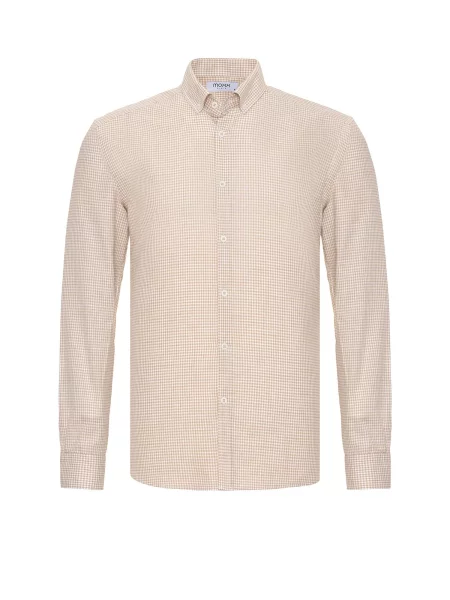 Moxx Paris Košile hnědá bílá