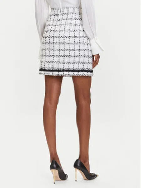 KARL LAGERFELD Miniszoknya Ekru fehér