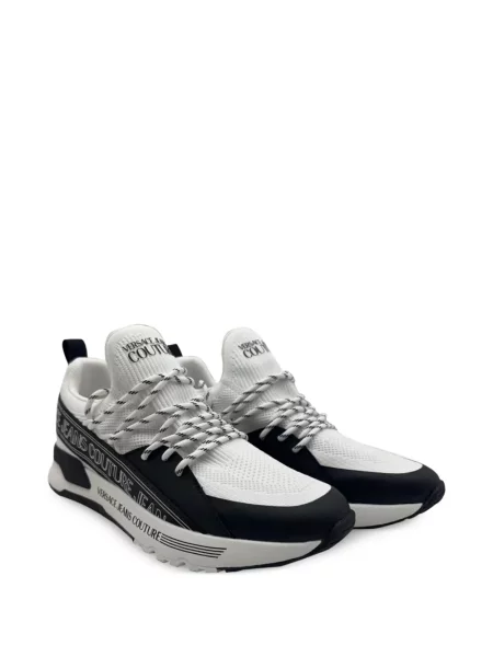 Sneakerși Versace Jeans Couture cu autograf alb