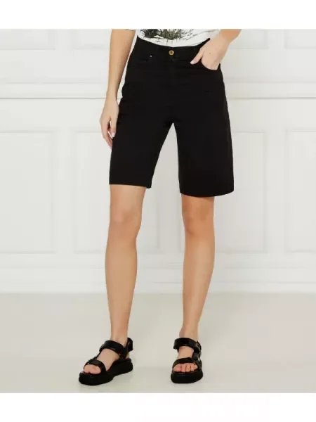 Aeronautica Militare De blugi pantaloni scurți negru