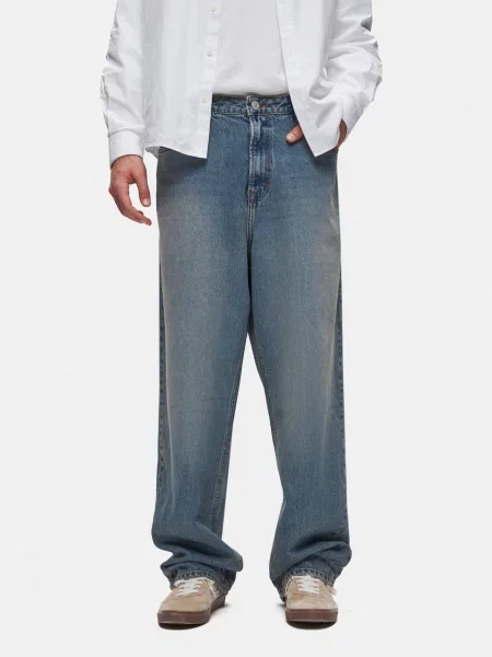 Широкі джинси LTB Jeans бавовна/ліоцел синій