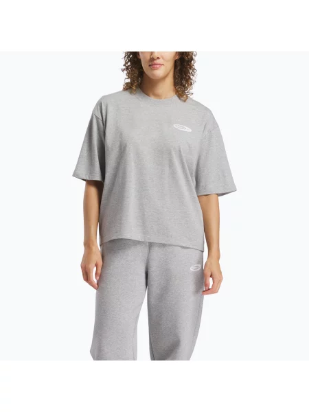Tréninkové tričko Reebok Ide Brand Proud Tee mgreyh šedé