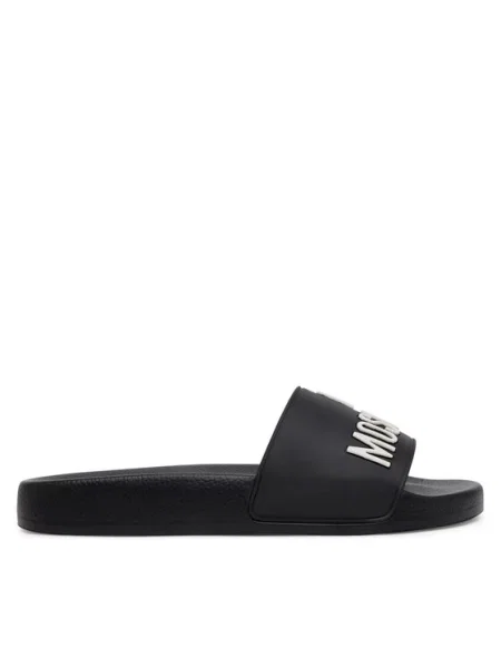 LOVE MOSCHINO Klapki czarny