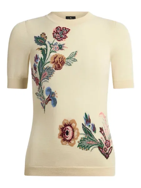 Koszulka Etro żakardowa