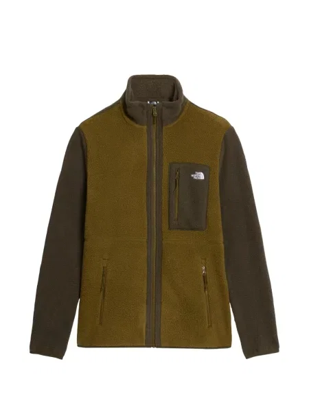 Geacă The North Face din fleece verde