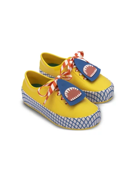 Sneakersy dziecięce Mini Melissa żółte