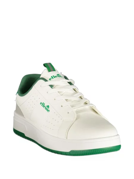 Sneakerși Ellesse cu imagine alb