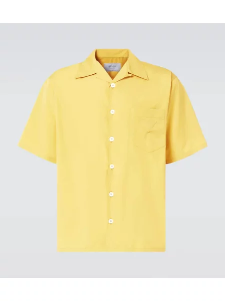 Srajca Prada poplin rumena