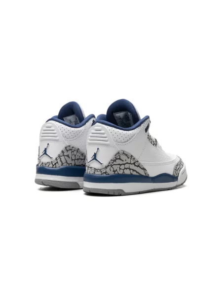 Sneakersy dziecięce Jordan 3 Retro białe