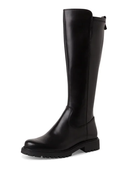 Tamaris Kozačky černá