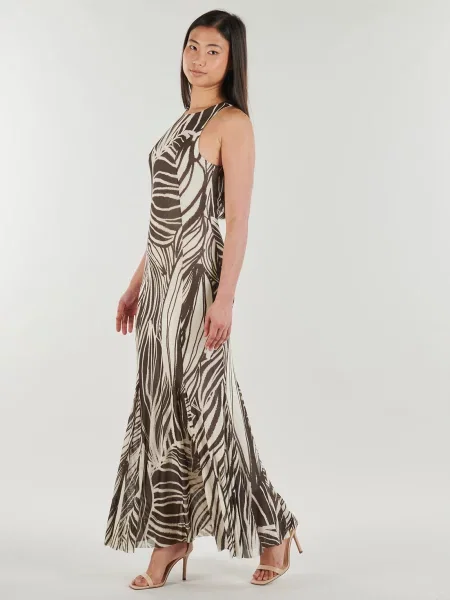 Rochie Guess plasă maro