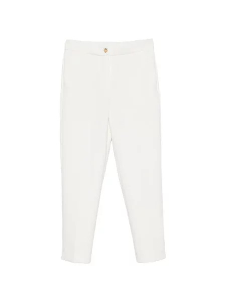 Pantaloni Max Mara conici alb