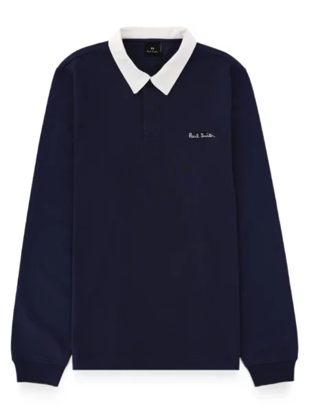Gulerat hanorac Ps Paul Smith cu autograf albastru