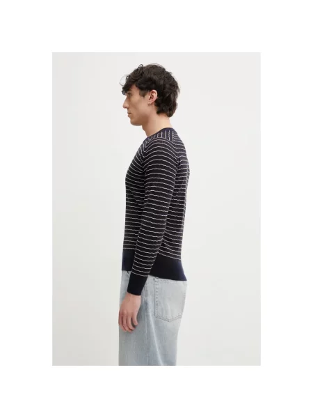 Wales Bonner Ashby sweter wełniany niebieski