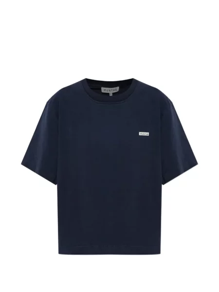 Tricou Munthe cu autograf albastru