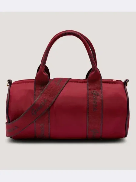 Guess Geantă Vișiniu bordo