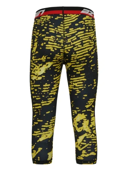 Leggings Aztech Mountain cu imagine negru