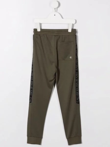 Spodnie dziecięce Calvin Klein zielone