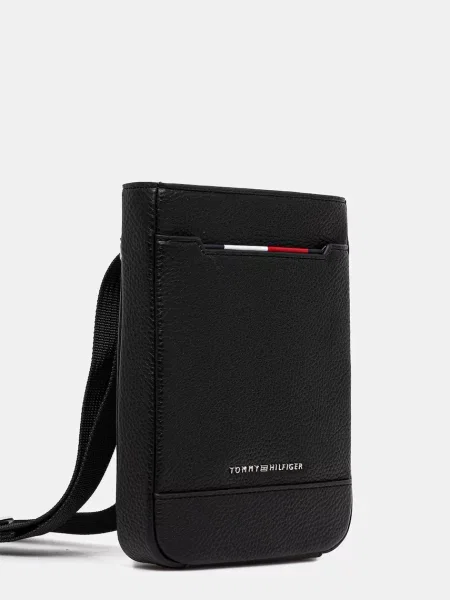 Tommy Hilfiger Geantă crossover Th Central Mini Crossover negru