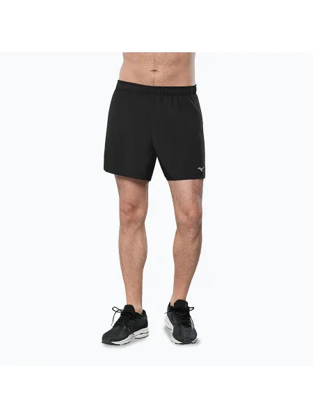 Pantaloni scurți de alergare pentru bărbați Mizuno Core black negru
