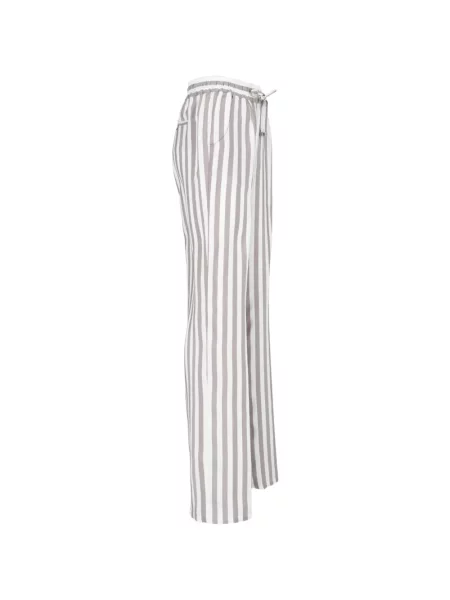 Pantaloni Kiton cu cordon alb