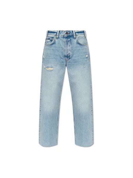 Proste jeansy Anine Bing niebieskie