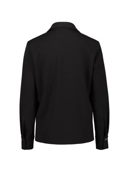 Marškinėliai Drhope v formos iškirpte juoda