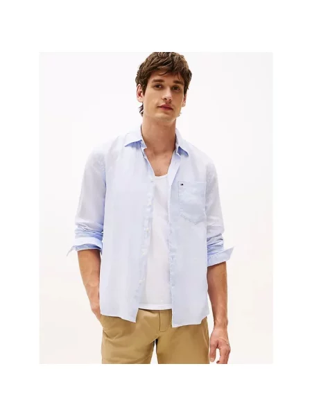 Koszula Tommy Hilfiger niebieska