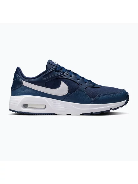 Férfi cipők Nike Air Max SC midnight navy/diffused blue/white. Méret: 43 EU fehér