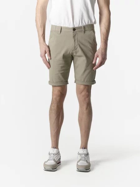 KOROSHI Pantaloni eleganți deschis maro