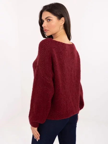 Pulover Italy Moda alb