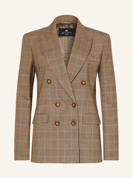 Etro Marynarka beige beżowa