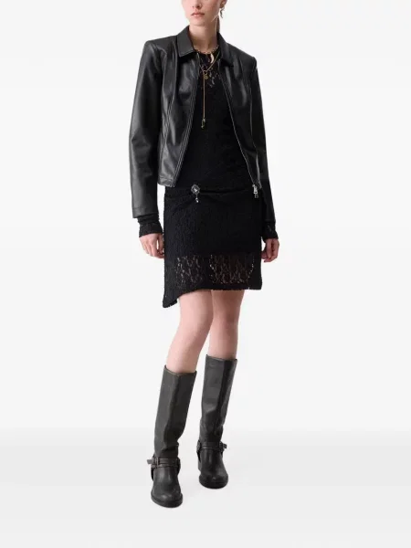 Scurt rochie Liu Jo din dantelă negru